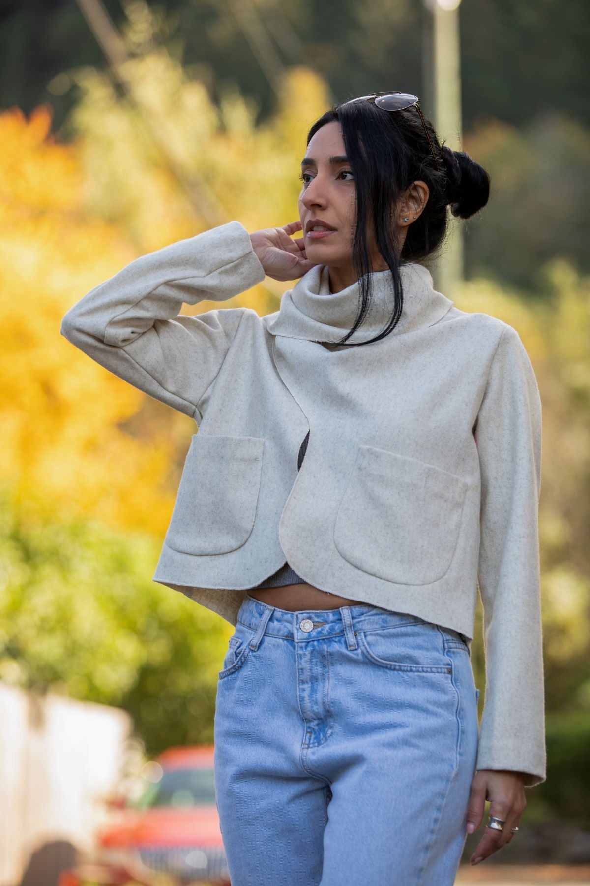 Chic Short Tweed Jacket